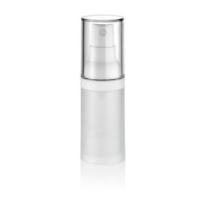 Aparência delicada 5ml 10ml 15ml 30ml garrafa de bomba de plástico sem ar usada para cuidados com a pele