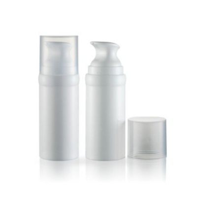 Design elegante, frasco com bomba airless de 50ml de alta qualidade usado para embalagem de cuidados com a pele