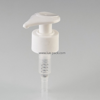 Cor personalizada 24mm 28mm 2cc Saída Creme para as mãos Gel PP Plástico Bomba de loção esquerda-direita