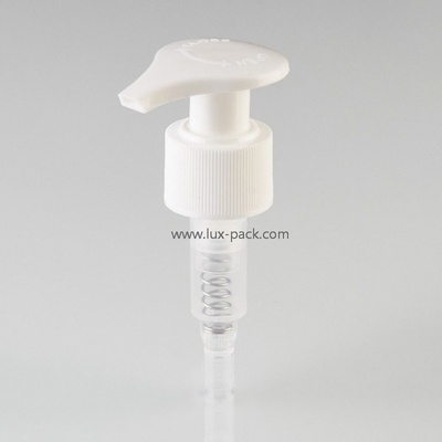 Cor personalizada 24mm 28mm 2cc Saída Creme para as mãos Gel PP Plástico Bomba de loção esquerda-direita