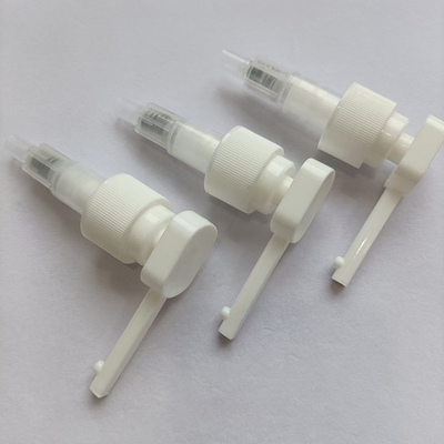 Cabeça Quadrada Bocal Longo 28mm 4cc Saída Shampoo Gel PP Pomba de Loção de Parafuso de Plástico para Cuidados Pessoais