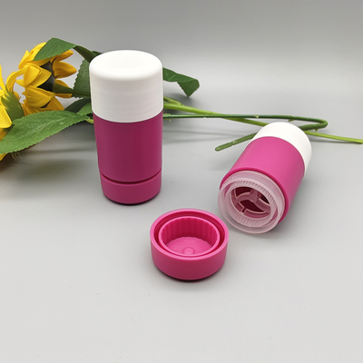 Forma circular redonda 15g 30g 50g 75g recipiente de bastão de desodorante de PP usado para cosméticos