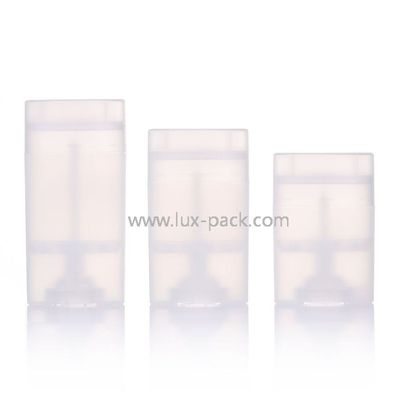 Recipiente para bastão desodorante PP tipo rosca 35g 50g 75g, usado para embalagem de cuidados pessoais