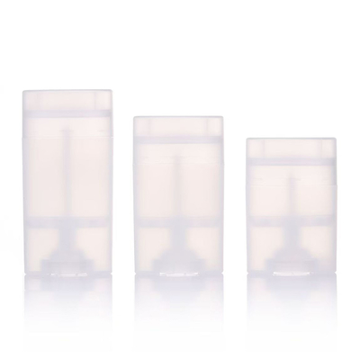 Bastão de bálsamo desodorante com fragrância, corpo de plástico PP, formato redondo e cores variadas, 35g, 50g, 75g