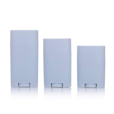Bastão de bálsamo desodorante com fragrância, corpo de plástico PP, formato redondo e cores variadas, 35g, 50g, 75g