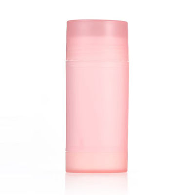Novo design 35g 50g 75g PP Double Shell Body Fragrance Desodorante Balm Stick Container