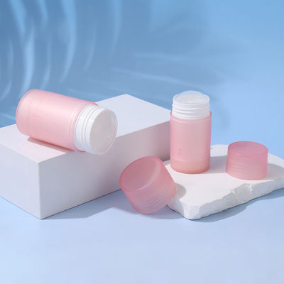 Novo design 35g 50g 75g PP Double Shell Body Fragrance Desodorante Balm Stick Container