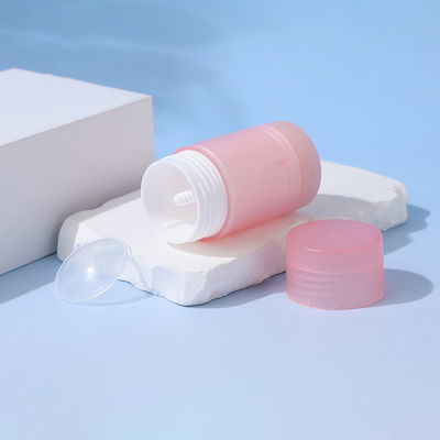 Novo design 35g 50g 75g PP Double Shell Body Fragrance Deodorant Balm Container para cuidados pessoais