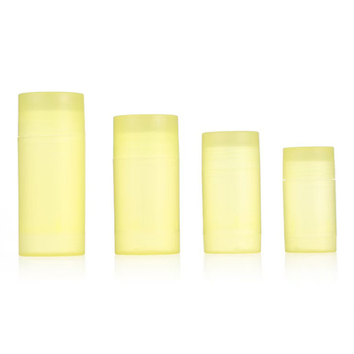 FORNECIMENTO DE FÁBRICA 35G 50G 75G PP DUPLO CONCHA CUIDADOS COM A PELE CORPO FRAGRÂNCIA DESODORANTE BALM RECIPIENTE PARA CUIDADOS PESSOAIS
