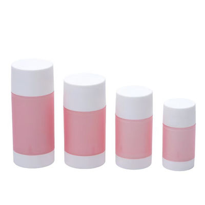 Novo design 35g 50g 75g PP Double Shell Body Fragrance Deodorant Balm Container para cuidados pessoais