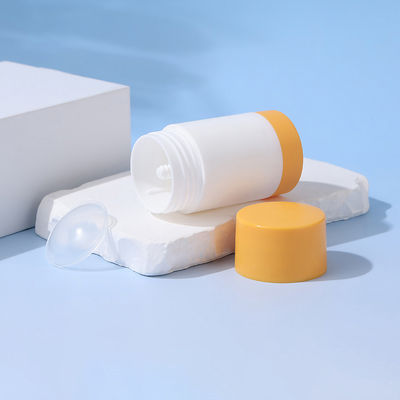 Novo design 35g 50g 75g PP Double Shell Body Fragrance Deodorant Balm Container para cuidados pessoais