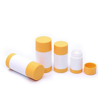 Design Rotativo 30g 50g 75g 100g PP Corpo de Dupla Camada Recipiente para Bastão Desodorante Perfumado