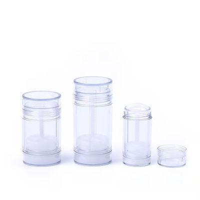 Cor aceitável 15g 30g 50g 75g 100g AS Cuidados com a pele plásticos Balsam de bastão de desodorante vazio