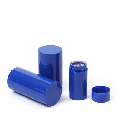 Cor personalizada 15g 30g 50g 75g 100g AS Plastic Vazio Desodorante Bálsamo