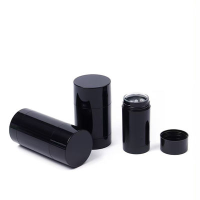 Cor Personalizada 15g 30g 50g 75g 100g Rótulo Privado AS Plástico Vazio Bastão de Desodorante Bálsamo