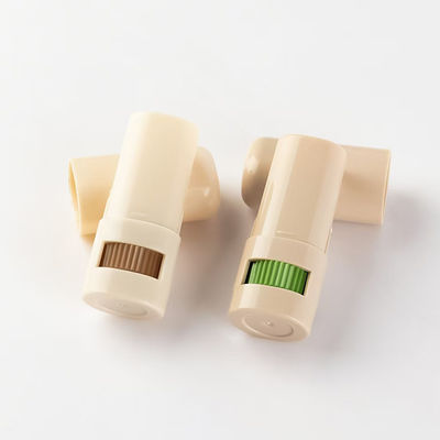 Desodorante Antitranspirante Botão de bastão Balsam labial Botão de fundo de enchimento Cosmético recipiente de embalagem de plástico reutilizável
