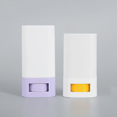 Botões de cosméticos para protetor solar e creme corporal cores personalizadas plástico