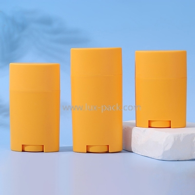 Desodorizante em Barra Stick Rotação Superior Embalagem Cosmética Plástica Reciclável