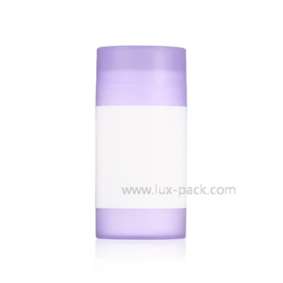 Frasco de Bálsamo Cosmético Blush Tubo Embalagem Plástica Recipiente Reutilizável
