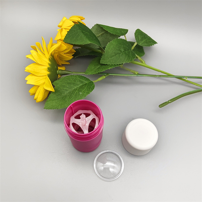 Recipiente de Embalagem Plástica Cosmética Reutilizável