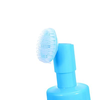 Cabeça de escova de espuma de 42 mm para bomba, removedor de maquiagem, escova de silicone macio, escova de espuma mousse de limpeza facial multifuncional