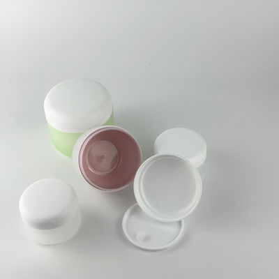 Matt Superface Eco Friendly 50g 100g 200g Round Shape PP Jar de Creme de Plástico