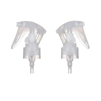 Pulverizador de gatilho mini plástico Plectrum Design com 24/410 28/410 Garantia de Qualidade Usado para Limpeza de Cozinha Suporte para Embalagem Cores Personalizadas