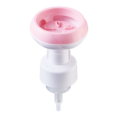 Frasco de desinfetante para as mãos espumante de 42 mm com carimbo de flor, dispensador de sabão, bomba de sabão em flor, adequada para crianças
