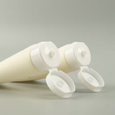 Wholesale 30g 50g 100g Hand Cream Skin Care Container Diameter 40mm Opening Sealing Option Cosmetic PE Plastic Soft Tube With PP Flip Top Cap