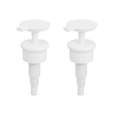 28mm 4CC Output Custom Colored PP Plastic Crown Emulsion Pump Lotion Pump Hand Wash Screw-in