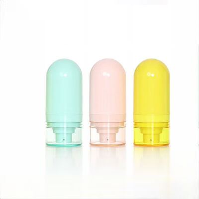 15/30/50ml Spray de vácuo sem ar invertido / garrafa de loção Design personalizado de cosméticos de cuidados com a pele