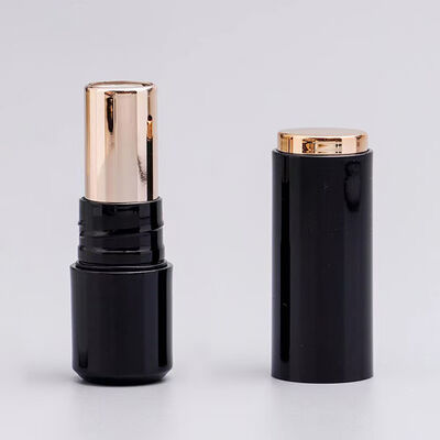 Tubos de gloss labial de plástico de 3,5g com placa de vedação para embalagem cosmética, tubo de batom, tubo de batom impresso