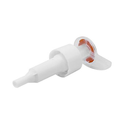 Cores de Cabeça Superiores Suportadas Bomba de Loção de Mola Externa PP Com Vários Tamanhos 24mm 28mm Usada para Frascos de Sabonete Líquido Cuidados com a Pele