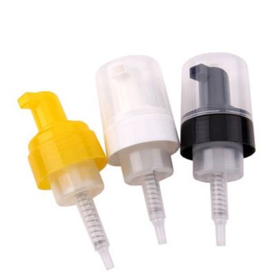 40mm 42mm Dispensador de plástico Spray de sabão lavagem de mãos bomba de espuma de PP Full Cap