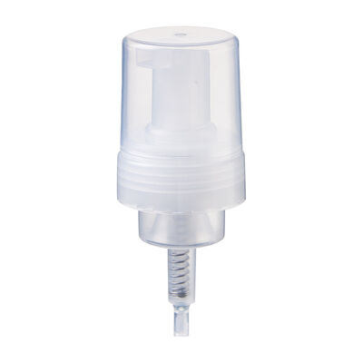 Conjunto completo de bomba de espuma cosmética PET garrafa recarregável Dispensador de espuma de lavagem facial Capacidade múltipla 50/75/100ml Personalização