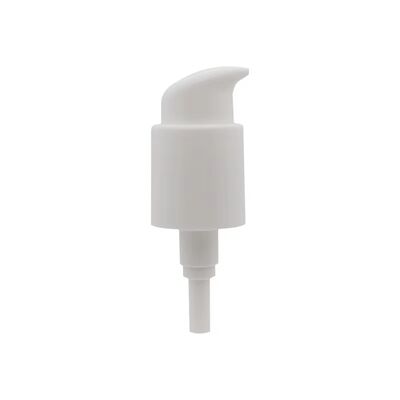 Cabeça de bomba de tratamento de plástico preto para fundação cosmética e loção para cuidados com a pele