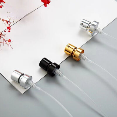 13mm 15mm 20mm Electroplated Aluminum Cosmetic Fine Mist Perfume Pump Sprayers Fine Mist Spray Pump