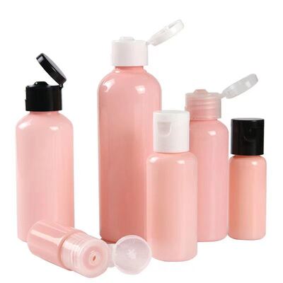Frasco de 10/20/30/50/80/100ML com Tampas Diferentes para Loção, Desinfetante para as Mãos, Recipiente para Cuidados com a Pele