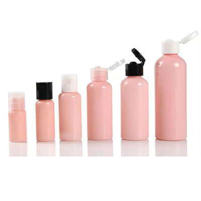 Frasco de 10/20/30/50/80/100ML com Tampas Diferentes para Loção, Desinfetante para as Mãos, Recipiente para Cuidados com a Pele