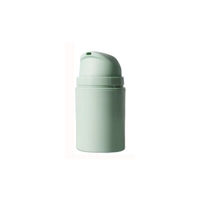 Frascos sem ar com bomba de crimpagem em material PP de 30ml 50ml 100ml usados para embalagens de cuidados com a pele
