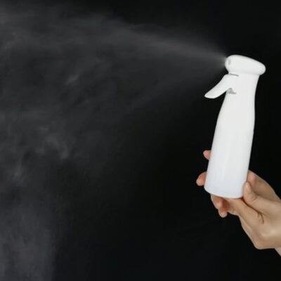 200ml 300ml 500ml Borrifador Contínuo de Névoa Fina Qualquer Cor Frasco Borrifador Contínuo de PET para Penteados