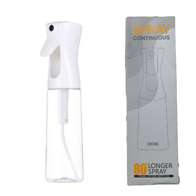 200ml 300ml 500ml Borrifador Contínuo de Névoa Fina Qualquer Cor Frasco Borrifador Contínuo de PET para Penteados