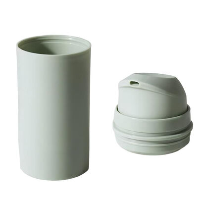 Frasco com Bomba Airless de Plástico de 15ml, 30ml, 50ml com Design de Crimpagem para Embalagem de Skincare