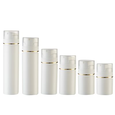 Popular Style 30ml 50ml 100ml Airless Dispenser Pump Bottle with PP Over Cap