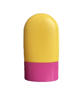 Frasco de protetor solar cosmético de PE de 50ml com serigrafia e tampa de rosca para proteção solar