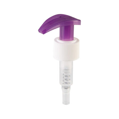 24/410 Bomba de Loção Plástica Lisa 28/410 Bomba de Loção Cosmética com Trava Esquerda-Direita para Limpeza