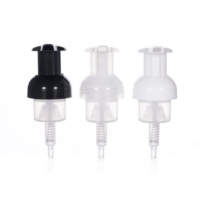Dispensador de bomba de espuma de mousse de 40 mm 42 mm Pulverizador de bomba de plástico Ferramenta de limpeza facial Capuz de mão Bomba de espuma de plástico