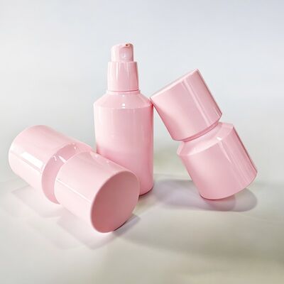 Cabeça da bomba de parafuso 30ml 50ml 80ml 100ml, dispensador mal ventilado de plástico, personalização de suporte para garrafa