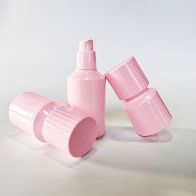 Cabeça da bomba de parafuso 30ml 50ml 80ml 100ml, dispensador mal ventilado de plástico, personalização de suporte para garrafa