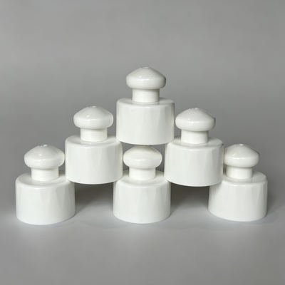 Tampão plástico push pull dos esportes de 28mm para tampões de distribuição da garrafa para o tampão de parafuso plástico da garrafa